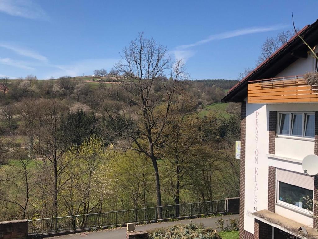 Pension Klaus Bad Salzschlirf Buitenkant foto